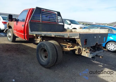 1992 Chevrolet Gmt-400 K3500 z USA, uszkodzony, nr VIN 1GCHK34F7NE187776